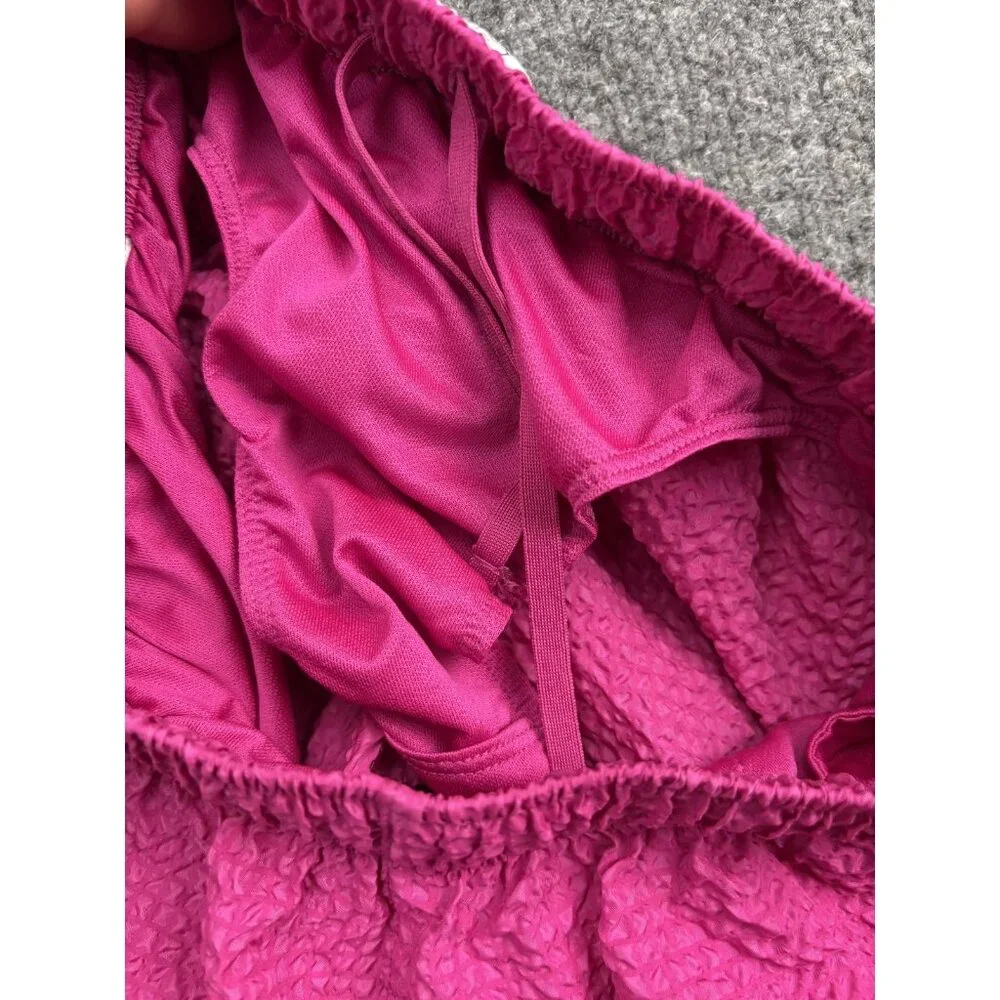 Nike Shorts Womens Small Pink Running 3 Inseam Lined Athletic Colorblock‎